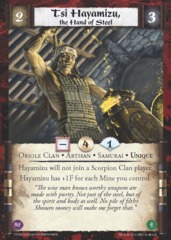 Tsi Hayamizu, the Hand of Steel FOIL
